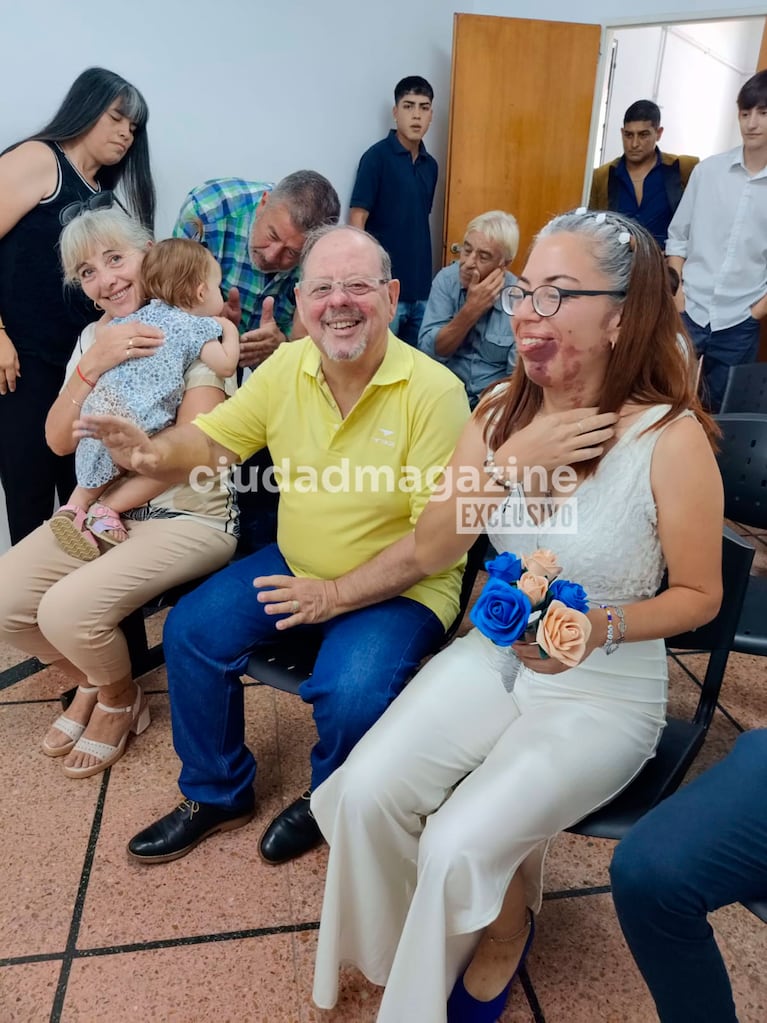 Casamiento de Horacio Cirio y Marcela Lugones (Foto: RS Fotos)