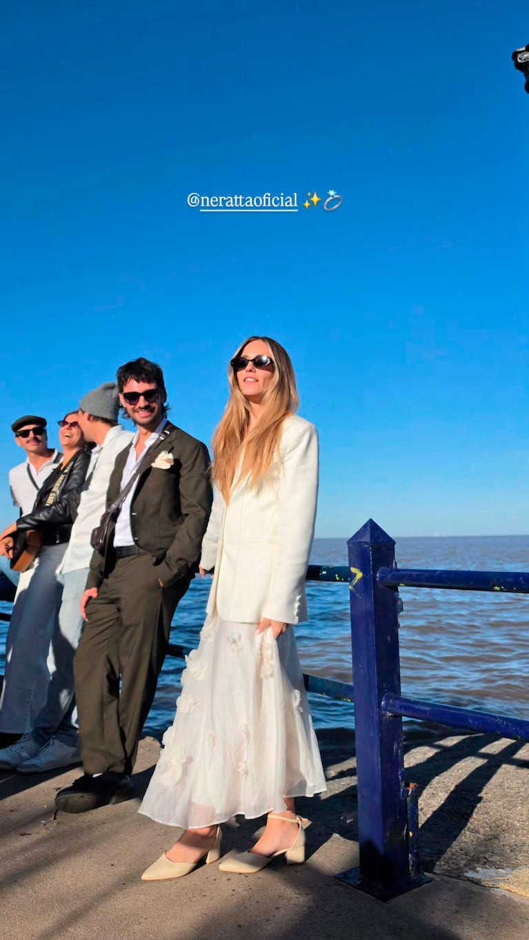 Casamiento de Rochi Igarzábal y Milton Cámara (Foto: Instagram @rochi.igarzabalok)