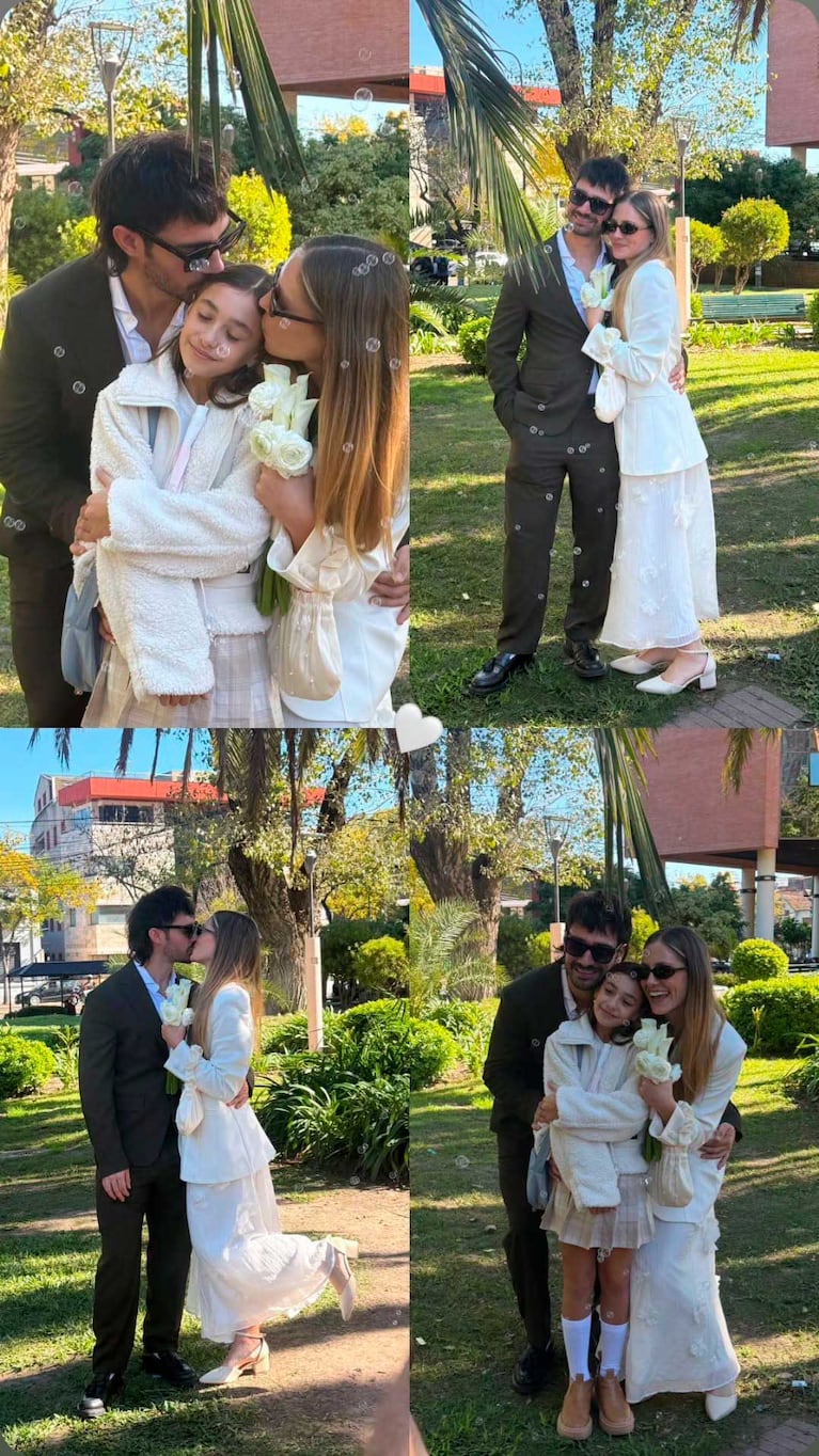 Casamiento de Rochi Igarzábal y Milton Cámara (Foto: Instagram @rochi.igarzabalok)