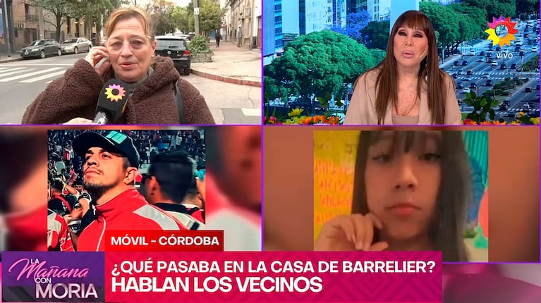 Caso Agostina Vega: una vecina de Claudio Barrelier pidió en vivo la pena de muerte para el acusado