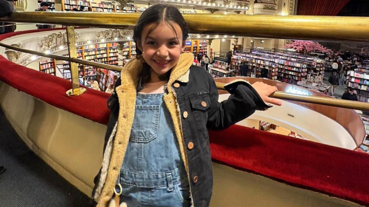 Cata Rendón, la nena de José C. Paz que debutó como actriz en “En el barro”. Crédito: Instagram/@catarendon03