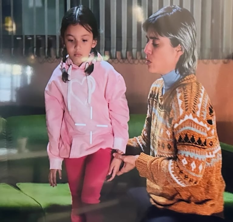 Cata Rendón, la nena de José C. Paz que debutó como actriz en “En el barro”. Crédito: Instagram/@catarendon03