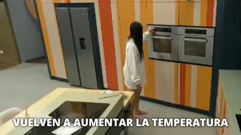 Catalina Gorostidi y Gabriela Gianatassio subieron la potencia del horno con los brownies de Tato en Gran Hermano (Foto: captura de X).