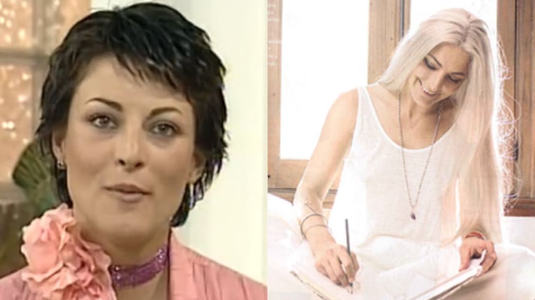 Catalina Rautenberg y su cambio de look. (Fotos: Captura YouTube y revista Para Ti)