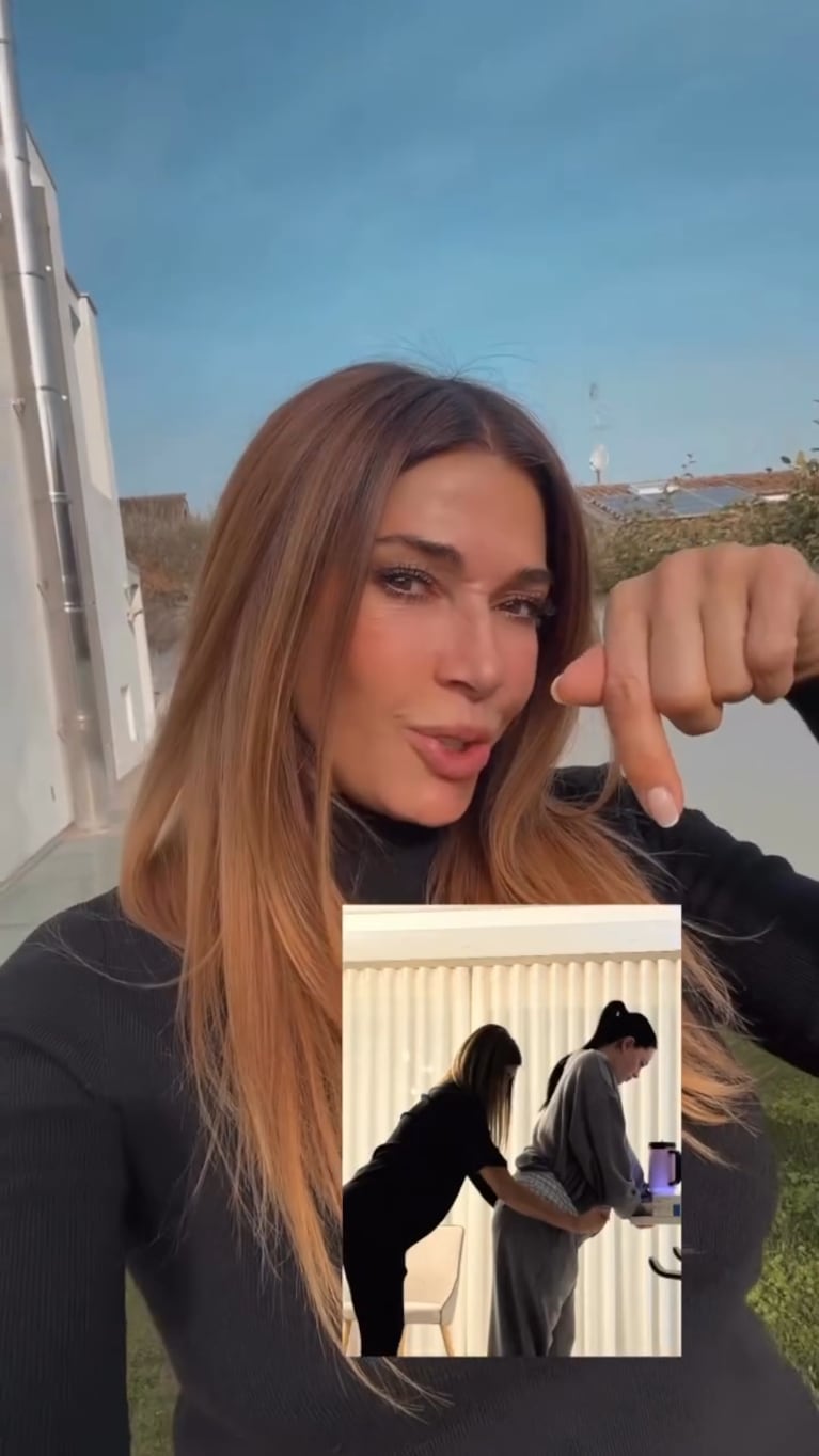 Catherine Fulop afirmó que su nieta es parecida a Oriana (captura de Instagram)
