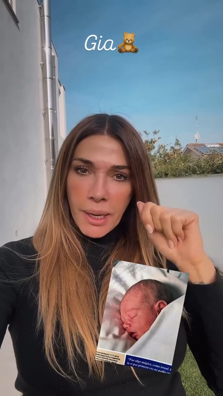 Catherine Fulop afirmó que su nieta es parecida a Oriana (captura de Instagram)