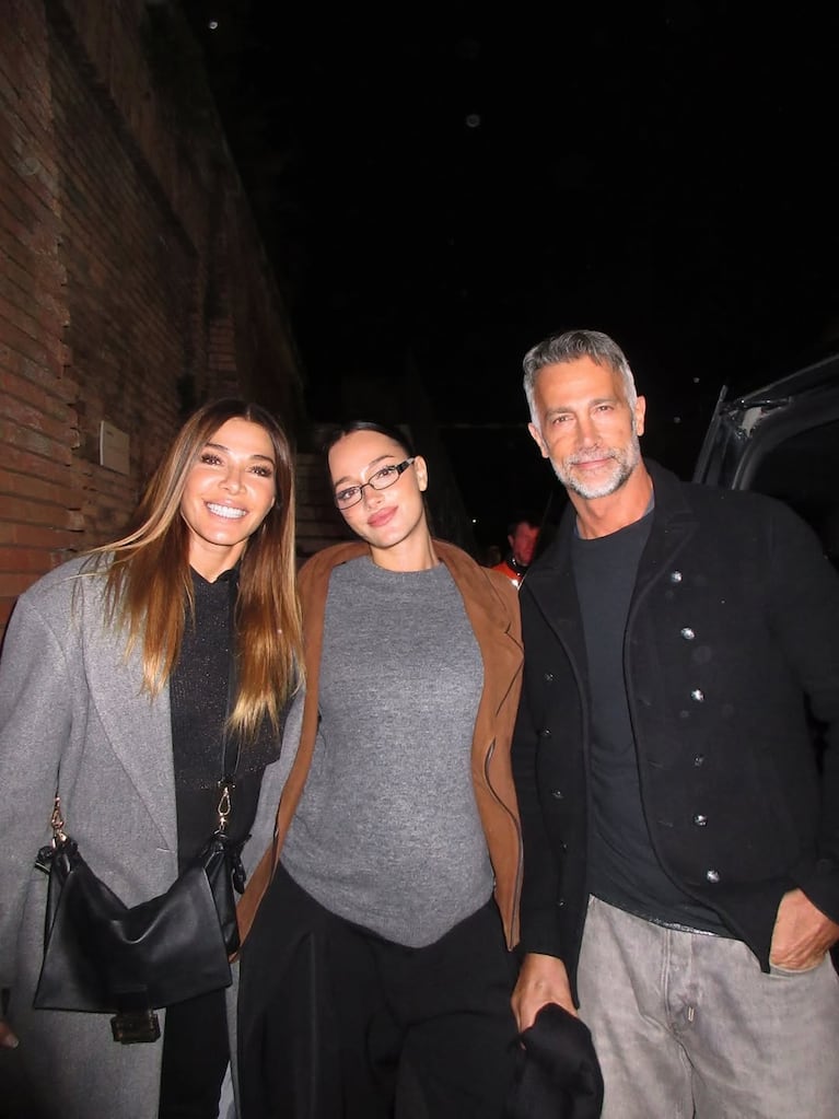 Catherine Fulop, Oriana y Ova Sabatini, ante del nacimiento de Gia (Foto: Instagram)