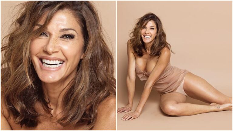 Catherine Fulop y sus fotos al natural a los 53 años: Sin Photoshop, me miro al espejo y me gusto