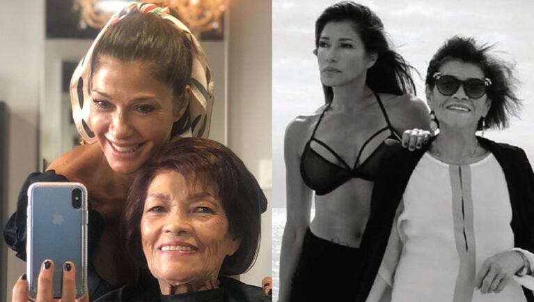Catherine saludó a su mamá por sus 85 años.