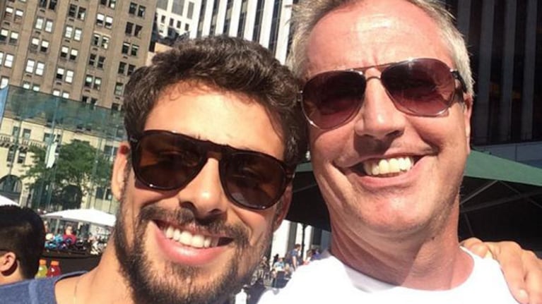 Cauã Reymond y Marley se encontraron en Nueva York. (Foto: @marley_ok)
