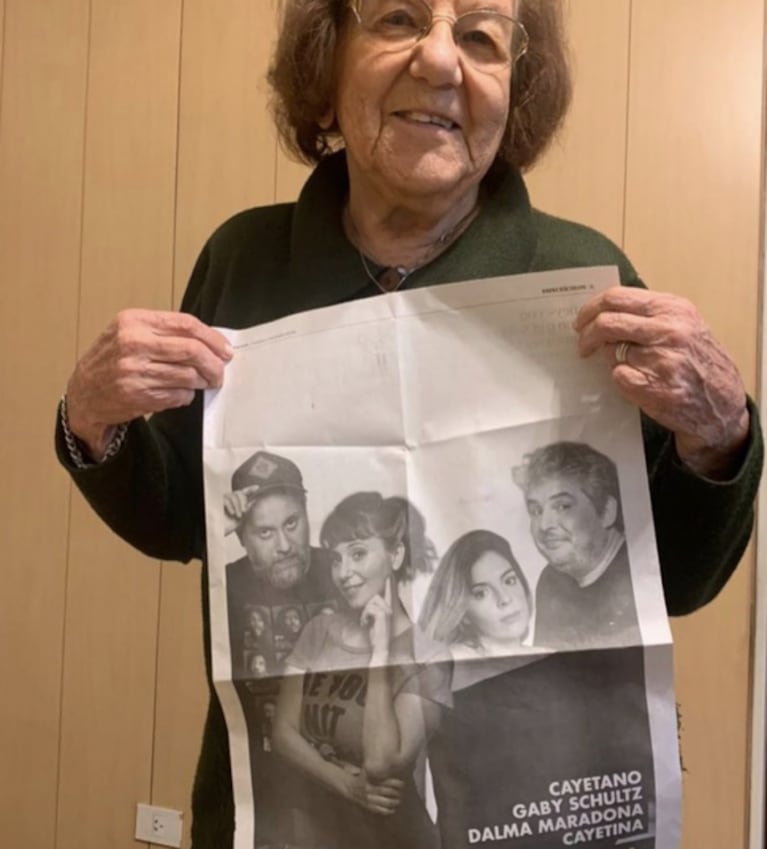 Cayetina le dedicó un tierno posteo a su abuela, que cumplió 90 años: "La que se encargó toda mi vida de hacerme sentir especial"