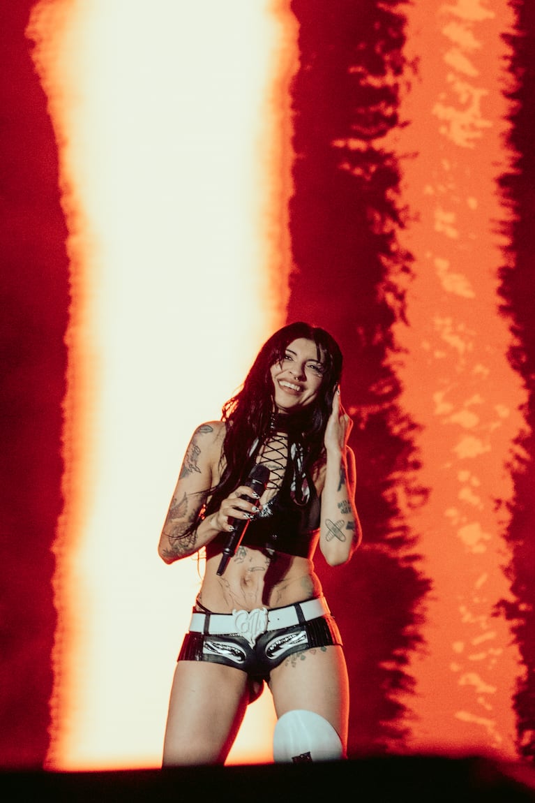Cazzu arrasó con su look en el Buenos Aires Trap. (Foto: Prensa Cazzu).