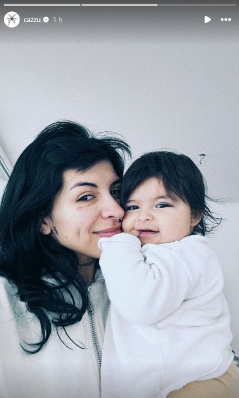 Cazzu rompió el silencio luego de que saliera a la luz la nueva relación de Christian Nodal. Foto: subida a Instagram por Cazzu