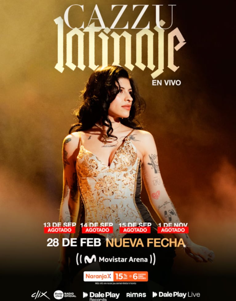 Cazzu se presenta en febrero (Foto: gentileza de prensa)