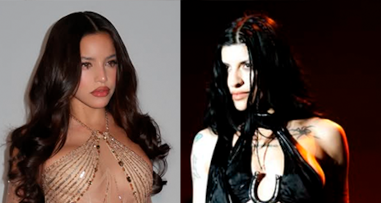 Cazzu y Emilia. Fotos: Instagram