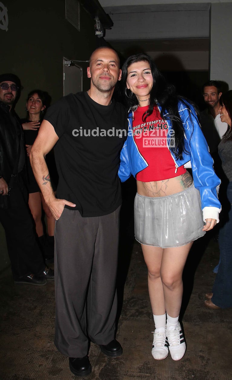 Cazzu y Mati Napp  (Foto: Movilpress).