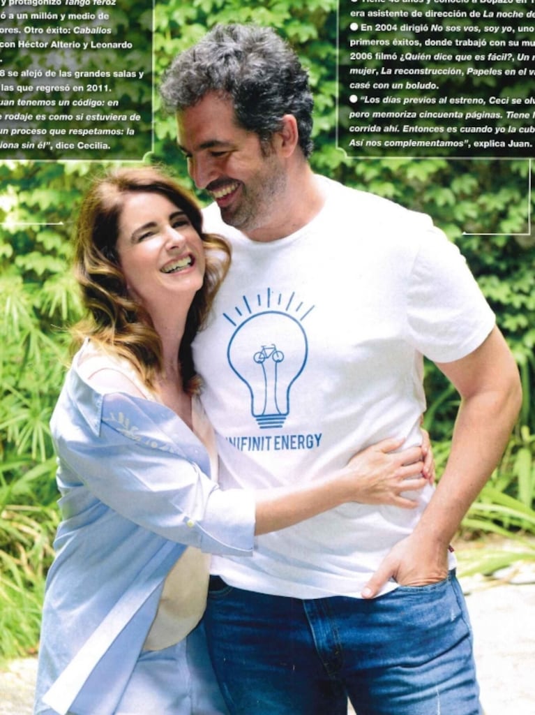 Cecilia Dopazo y el motivo por el que nunca se casó con Juan Taratuto, su pareja desde hace 18 años: "Tenemos gustos muy diferentes, él quería hacer un cumpleaños de 8 y yo un ritual de dos personas adultas"