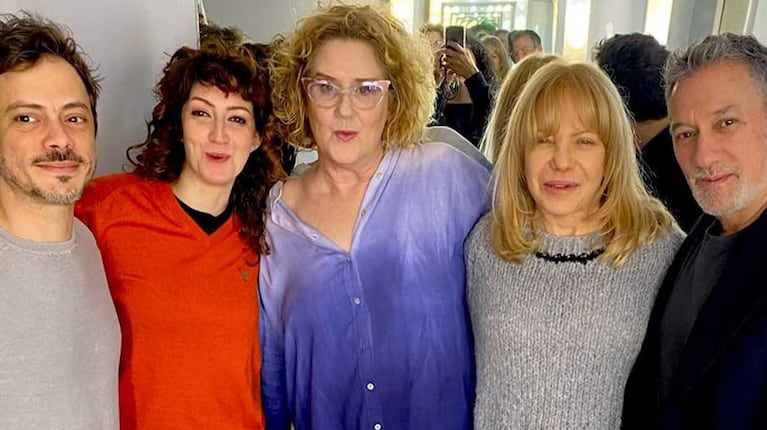 Cecilia Roth disfrutó de “Una Navidad de Mierda” en el Teatro Premier