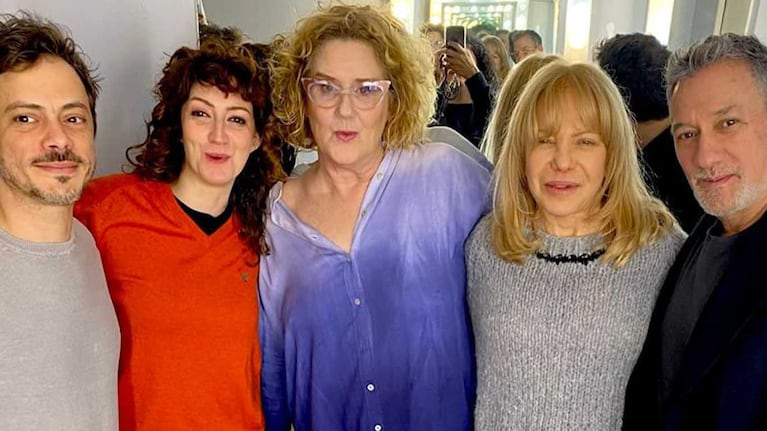 Cecilia Roth disfrutó de “Una Navidad de Mierda” en el Teatro Premier