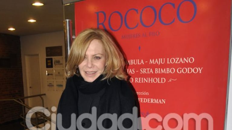 Cecilia Roth fue a ver Rococó. (Foto: Jennifer Rubio-Ciudad.com)