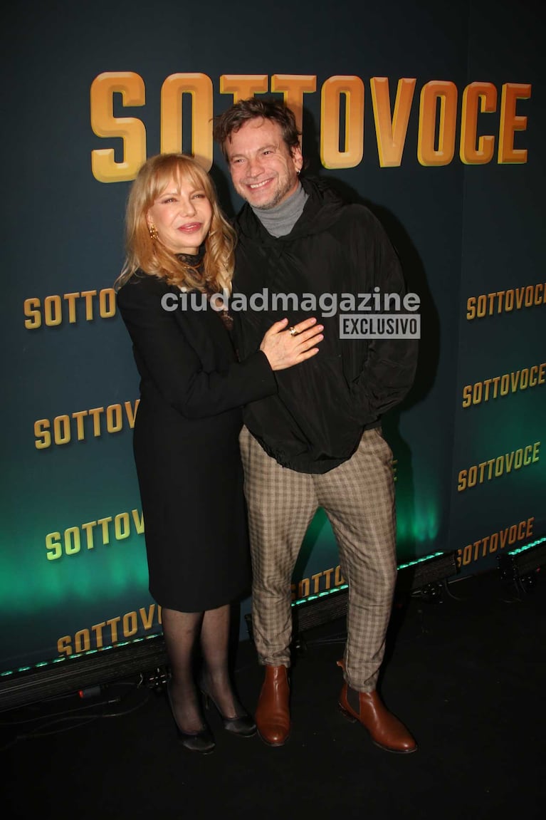 Cecilia Roth y Guillermo Pfening (Foto. Movilpress)