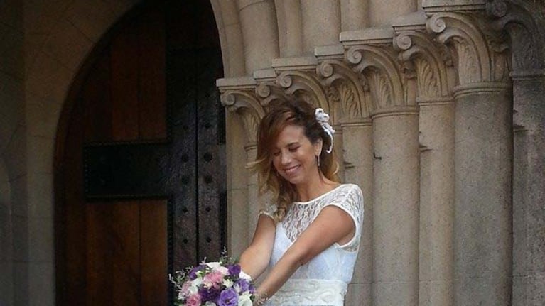 Cecilia Ruffa se casó con Emiliano Fernandes Delgado. (Foto: Facebook)