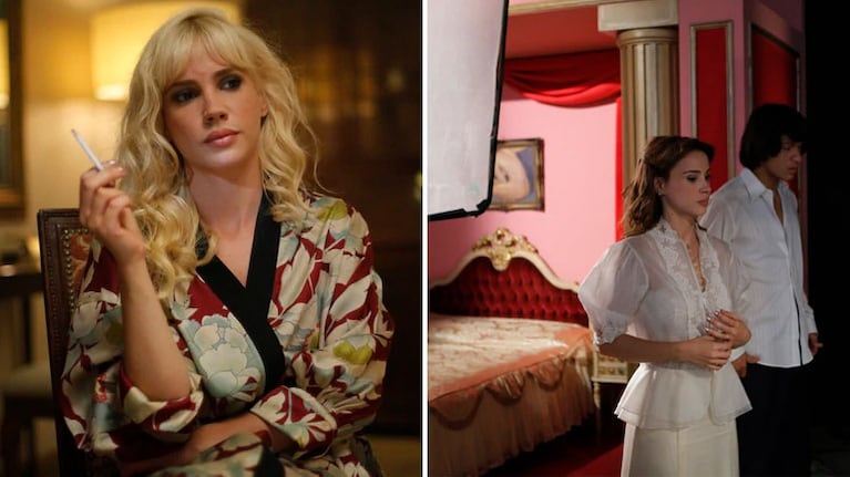 Celeste Cid debutó como Susana Giménez en la serie de Monzón con una fuerte frase: No puedo hablar a favor de Carlos
