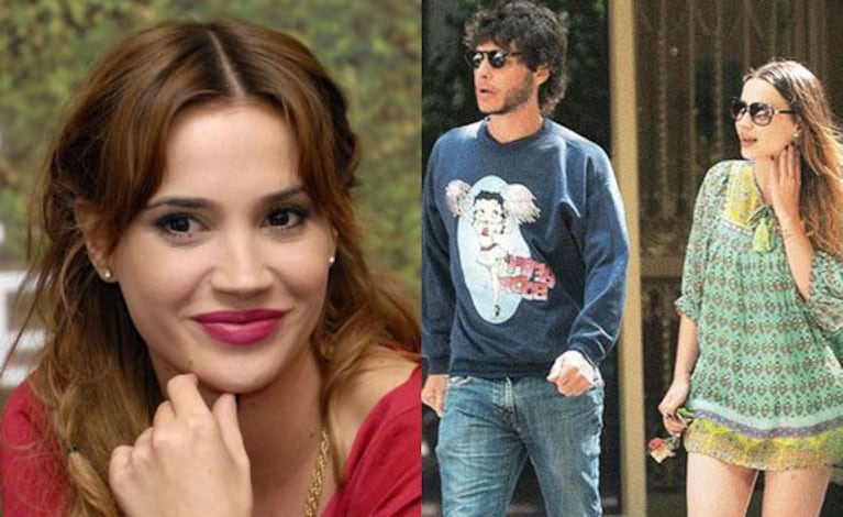 Celeste Cid habló de las fotos con su ex novio, Luis Ortega (Fotos: Revista Paparazzi y Web). 