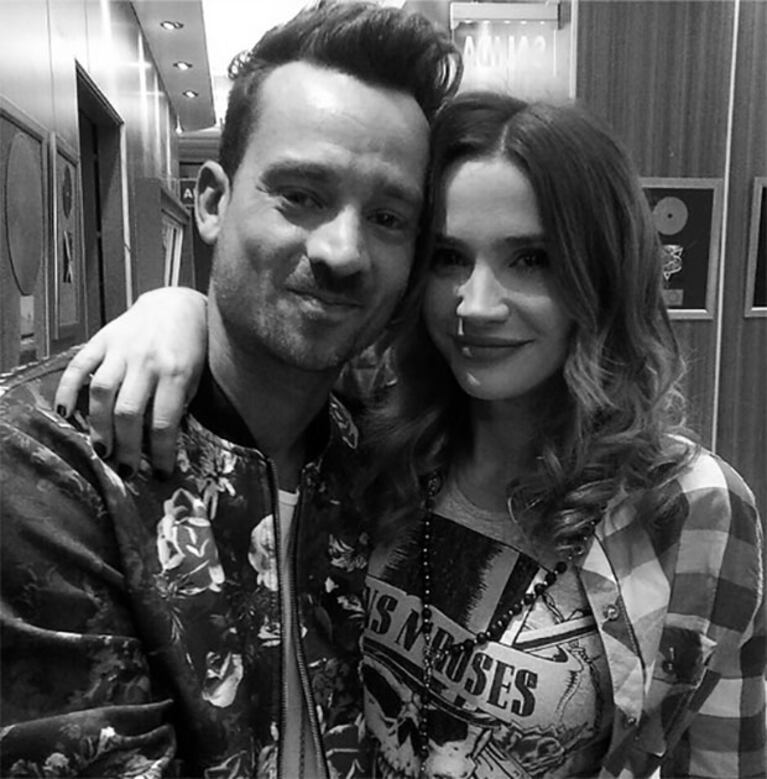 Celeste Cid y Chano, nuevamente juntos ¡pero en la ficción! (Foto: Instagram)