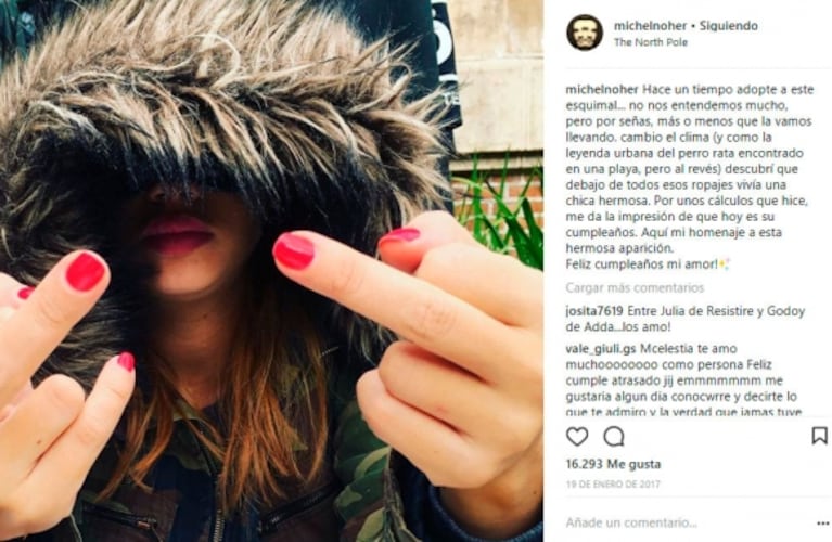 Celeste Cid y Michel Noher, ¿en crisis?: el saludo de cumple de la actriz al actor brilló por su ausencia