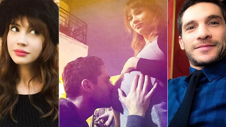 Celeste Cid y su foto más tierna con Michel Noher 
