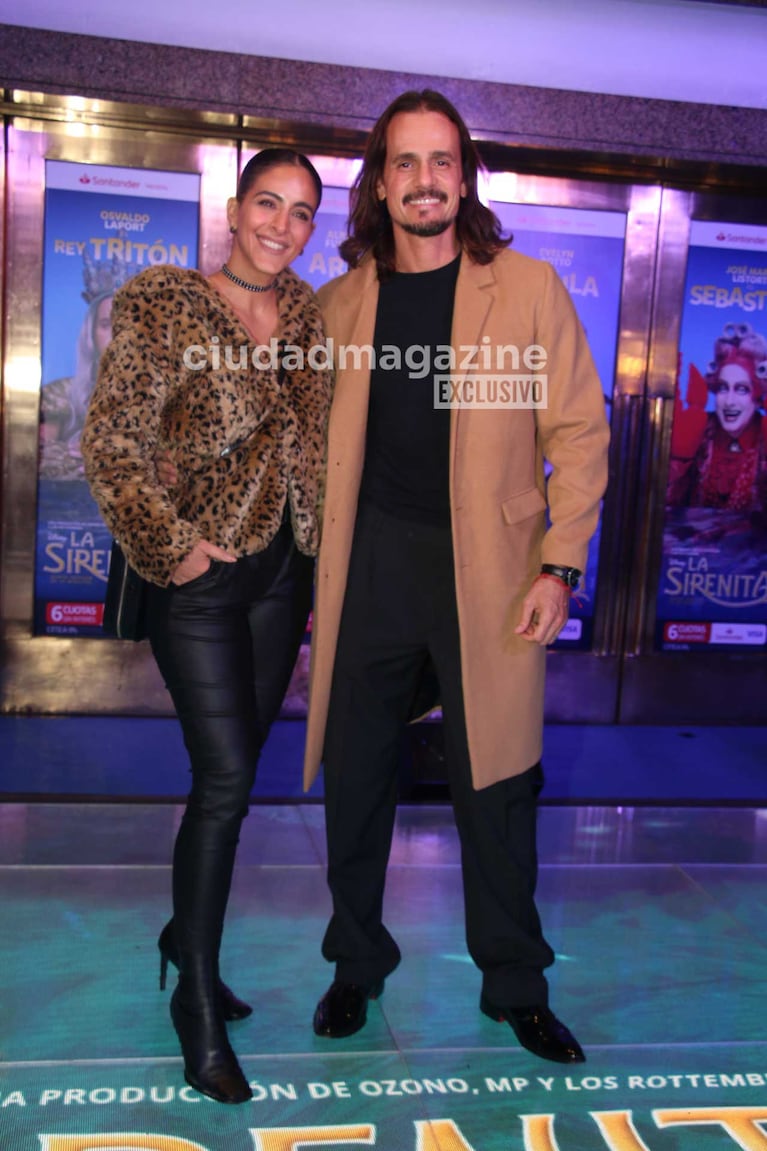 Celeste Muriega y Christian Sancho (Foto: Movilpress)