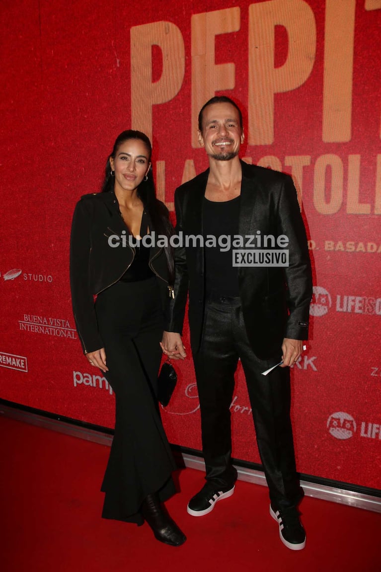 Celeste Muriega y Christoian Sancho (Foto: Movilpress)