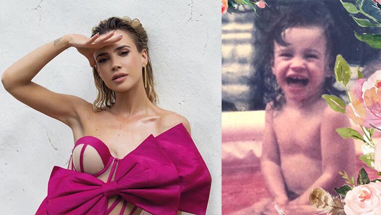 Celeste recordó cómo era de niña en su cumple número 36.