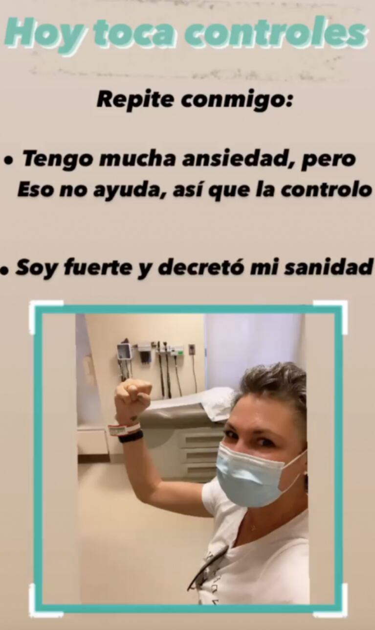 Celina Rucci mostró los resultados de sus estudios tras la leucemia: “Soy fuerte y decreto mi sanidad”