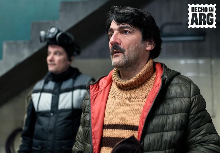 César Troncoso y Marcelo Subiotto en El Eternauta (Foto: Instagram @chenetflix)