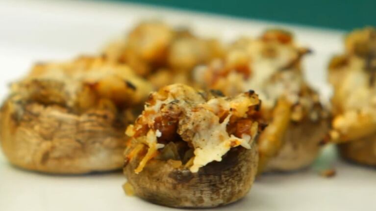champignones, rellenos