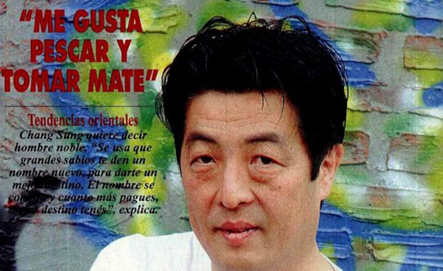 Chang Sung Kim, el asistente de Clemente en Graduados. (Foto: Revista Pronto)