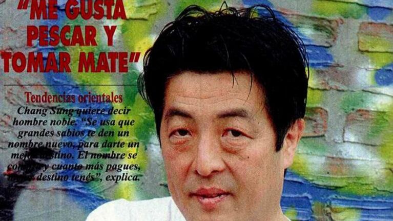 Chang Sung Kim, el asistente de Clemente en Graduados. (Foto: Revista Pronto)