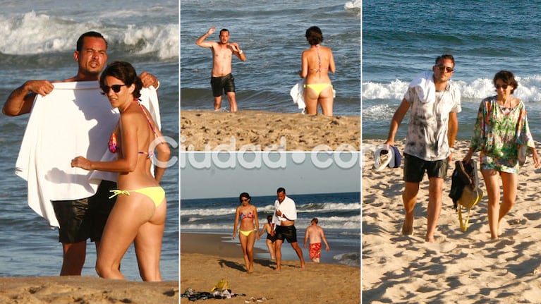 Chano Charpentier, vacaciones en Punta del Este junto a una misteriosa morocha. (Foto: MSnews)
