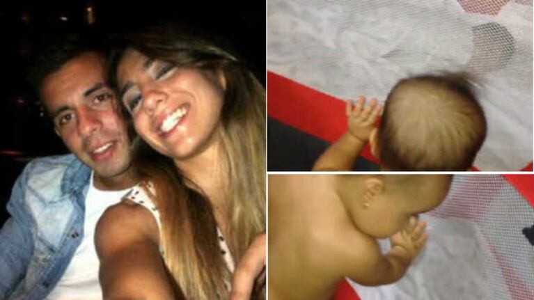 Charis y Bella, las hijas de Cinthia Fernández con su hermanita Francesca