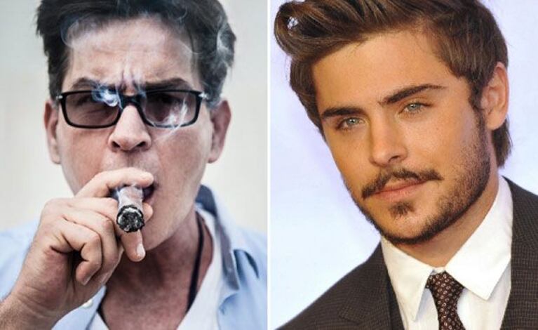 Charlie Sheen: ¿El responsable de la adicción de Zac Efron? (Foto: Web)