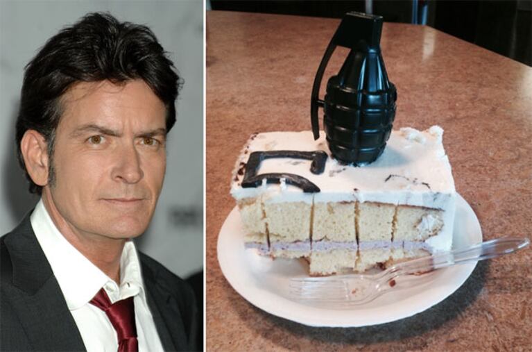 Charlie Sheen y un mensaje amenazador para su ex. (Foto: web/ @charliesheen)