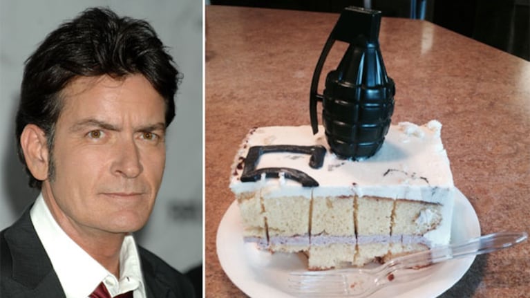 Charlie Sheen y un mensaje amenazador para su ex. (Foto: web/ @charliesheen)