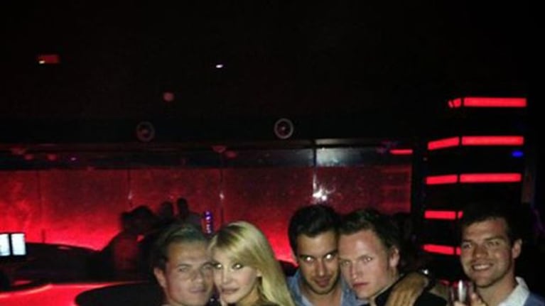 Charlotte Caniggia con su novio (Foto: Facebook).