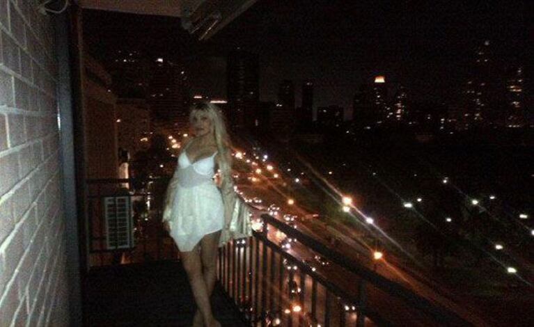 Charlotte Caniggia disfruta de Buenos Aires (Foto: Twitter). 