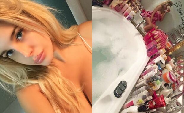 Charlotte Caniggia, obsesiva de los productos de belleza (Foto: Facebook)