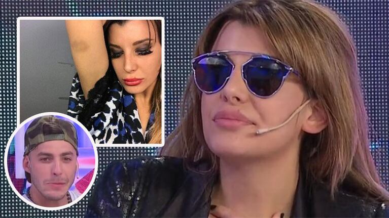 Charlotte Caniggia publicó una foto con un moretón… y la borró  (Foto: Web)