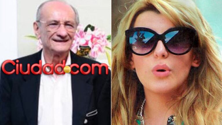 Charlotte Caniggia quiso conocer a su abuelo Hugo Caniggia y almorzaron juntos. (Foto: Web)