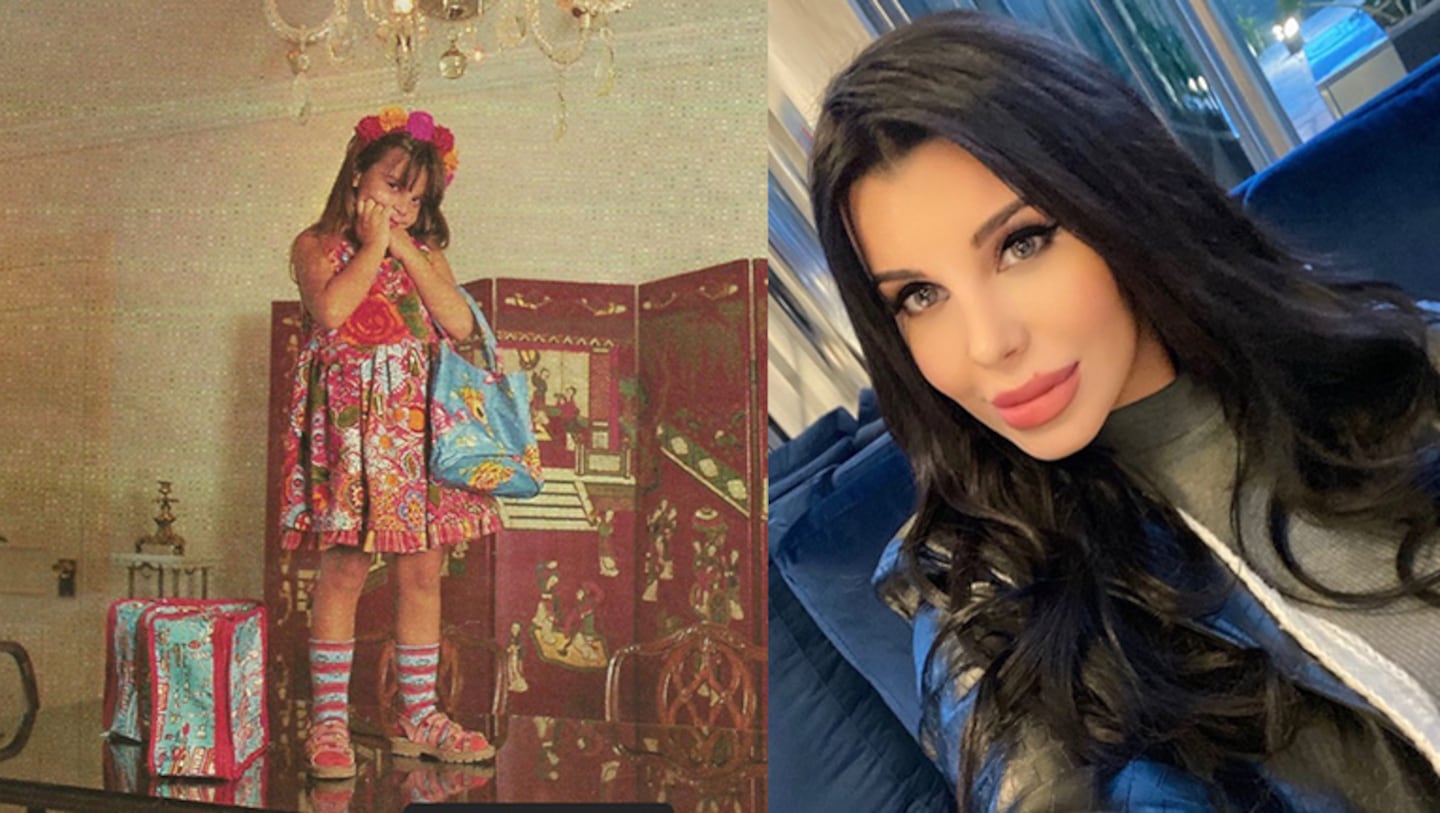 Charlotte Caniggia sorprendió al compartir una foto retro para mostrar cómo lucía de chica.